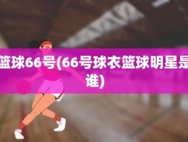 篮球66号(66号球衣篮球明星是谁)