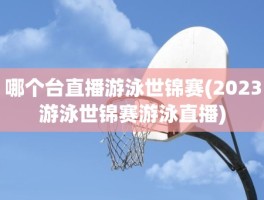 哪个台直播游泳世锦赛(2023游泳世锦赛游泳直播)