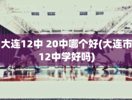 大连12中 20中哪个好(大连市12中学好吗)