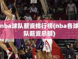 nba球队薪资排行榜(nba各球队薪资总额)