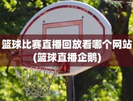 篮球比赛直播回放看哪个网站(篮球直播企鹅)