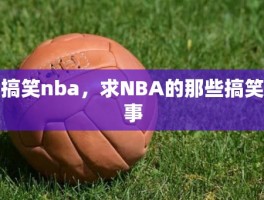 搞笑nba，求NBA的那些搞笑事