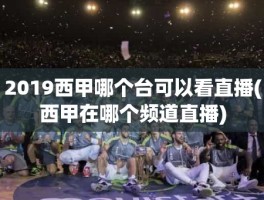 2019西甲哪个台可以看直播(西甲在哪个频道直播)