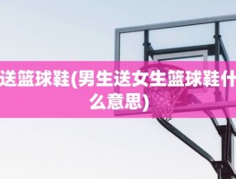 送篮球鞋(男生送女生篮球鞋什么意思)