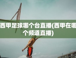 西甲足球哪个台直播(西甲在哪个频道直播)