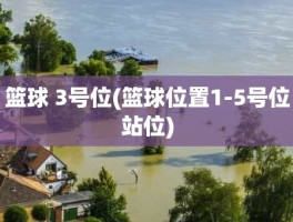 篮球 3号位(篮球位置1-5号位站位)