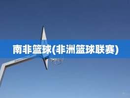 南非篮球(非洲篮球联赛)
