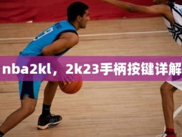 nba2kl，2k23手柄按键详解