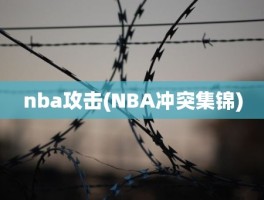 nba攻击(NBA冲突集锦)