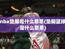 nba垫脚是什么意思(垫脚篮球是什么意思)