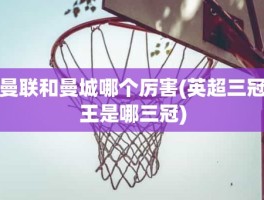 曼联和曼城哪个厉害(英超三冠王是哪三冠)