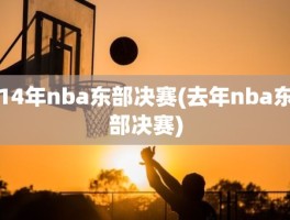 14年nba东部决赛(去年nba东部决赛)