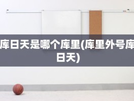 库日天是哪个库里(库里外号库日天)