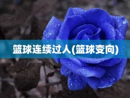 篮球连续过人(篮球变向)