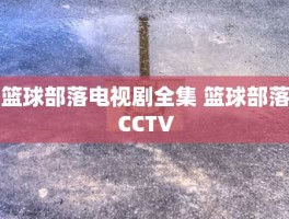篮球部落电视剧全集 篮球部落CCTV