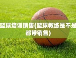 篮球培训销售(篮球教练是不是都带销售)