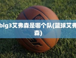 big3艾弗森是哪个队(篮球艾弗森)