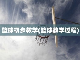 篮球初步教学(篮球教学过程)