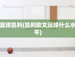 篮球凯利(凯利欧文运球什么水平)