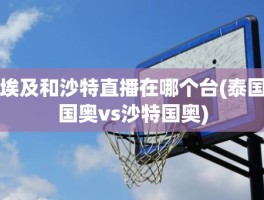 埃及和沙特直播在哪个台(泰国国奥vs沙特国奥)