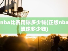 nba比赛用球多少钱(正版nba篮球多少钱)