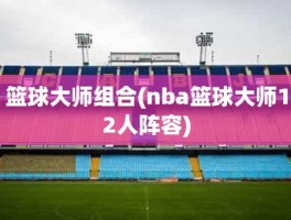 篮球大师组合(nba篮球大师12人阵容)