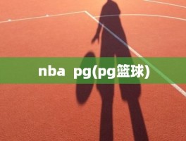 nba  pg(pg篮球)