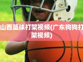 山西篮球打架视频(广东狗狗打架视频)