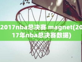 2017nba总决赛 magnet(2017年nba总决赛数据)