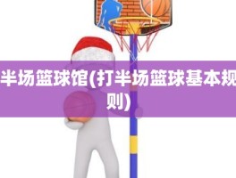 半场篮球馆(打半场篮球基本规则)