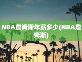 NBA詹姆斯年薪多少(NBA詹姆斯)