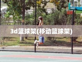 3d篮球架(移动篮球架)