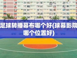 足球转播幕布哪个好(球幕影院哪个位置好)