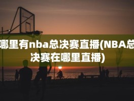 哪里有nba总决赛直播(NBA总决赛在哪里直播)