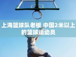 上海篮球队老板 中国2米以上的篮球运动员