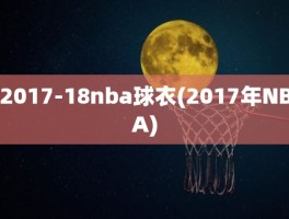 2017-18nba球衣(2017年NBA)