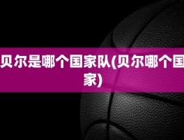 贝尔是哪个国家队(贝尔哪个国家)