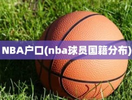 NBA户口(nba球员国籍分布)