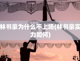 林书豪为什么不上场(林书豪实力如何)