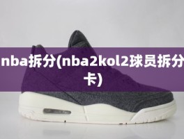 nba拆分(nba2kol2球员拆分卡)