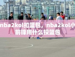 nba2kol扣篮包，nba2kol小前锋用什么投篮包