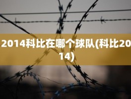 2014科比在哪个球队(科比2014)