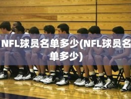 NFL球员名单多少(NFL球员名单多少)