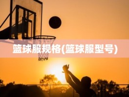 篮球服规格(篮球服型号)