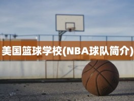 美国篮球学校(NBA球队简介)