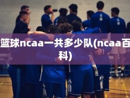 篮球ncaa一共多少队(ncaa百科)