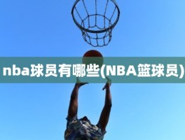 nba球员有哪些(NBA篮球员)