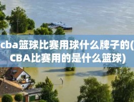 cba篮球比赛用球什么牌子的(CBA比赛用的是什么篮球)