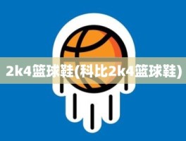 2k4篮球鞋(科比2k4篮球鞋)