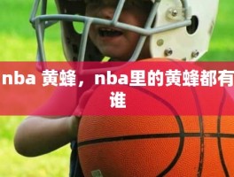 nba 黄蜂，nba里的黄蜂都有谁